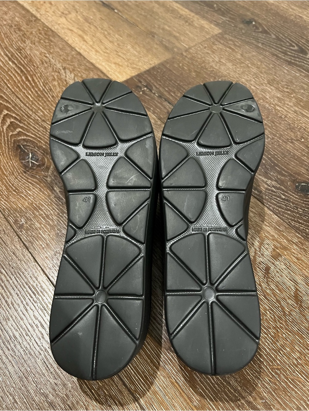 Lemon Jelly Black Slide platform Sandals size 41 - Picture 8 of 9
